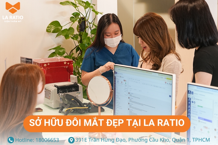 Sửa mắt đuôi cá - sở hữu đôi mắt 2 mí to tròn tại La Ratio Sửa mắt đuôi cá - sở hữu đôi mắt 2 mí to tròn tại La Ratio