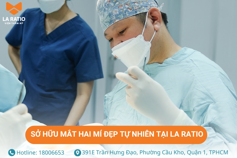 Sở hữu mắt hai mí đẹp tự nhiên, an toàn tại La Ratio Sở hữu mắt hai mí đẹp tự nhiên, an toàn tại La Ratio