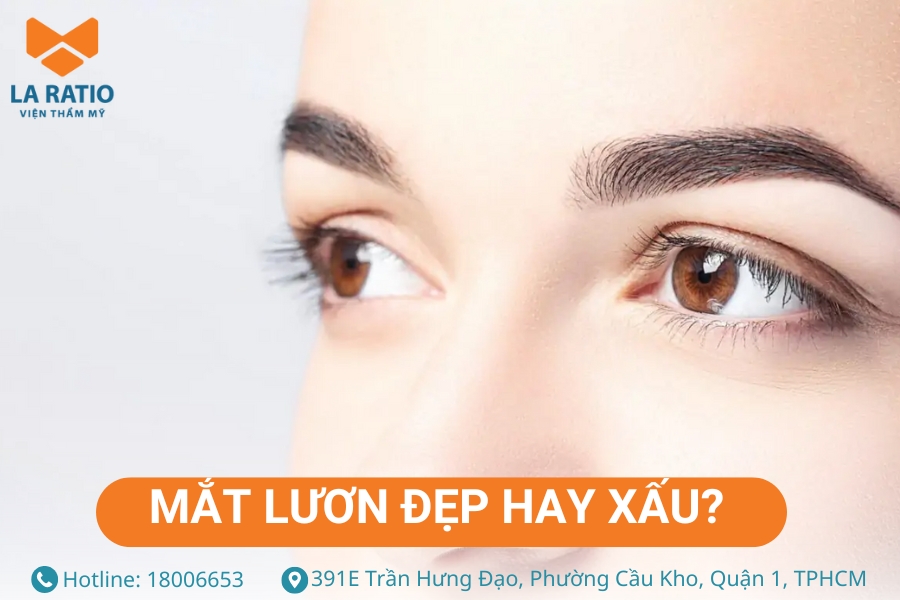 Mắt lươn là dáng mắt không được đánh giá cao Mắt lươn là dáng mắt không được đánh giá cao