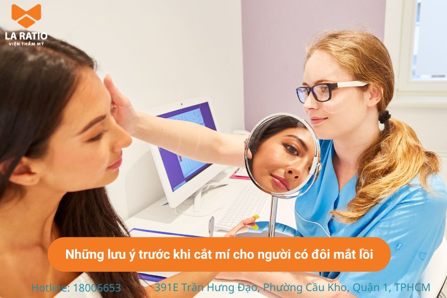 Nên chuẩn bị kỹ lưỡng và phối hợp chặt chẽ với bác sĩ trước khi cắt mí Nên chuẩn bị kỹ lưỡng và phối hợp chặt chẽ với bác sĩ trước khi cắt mí