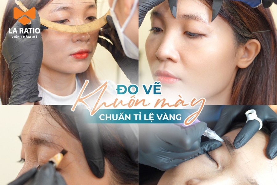 Sở hữu dáng mày đẹp, chuẩn tỉ lệ vàng tại La Ratio Sở hữu dáng mày đẹp, chuẩn tỉ lệ vàng tại La Ratio