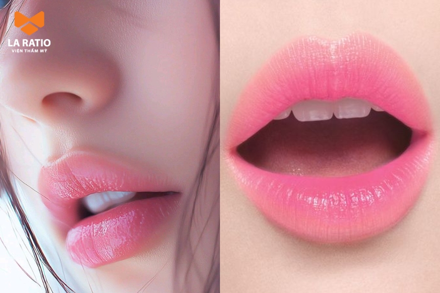 Những lưu ý khi sau phun xăm môi hồng cánh sen