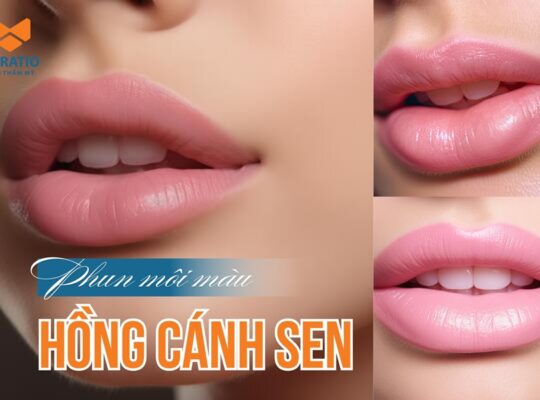 Phun xăm môi hồng cánh sen tôn da, không bị sến phù hợp với ai?