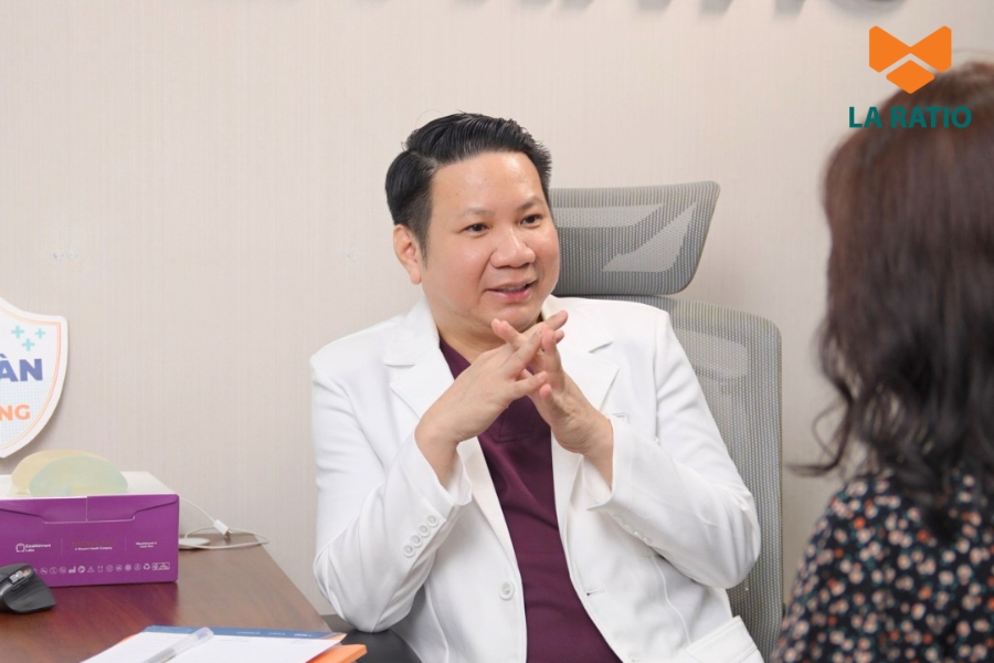 Bác sĩ Trung đã có hơn 20 năm kinh nghiệm thẩm mỹ mắt