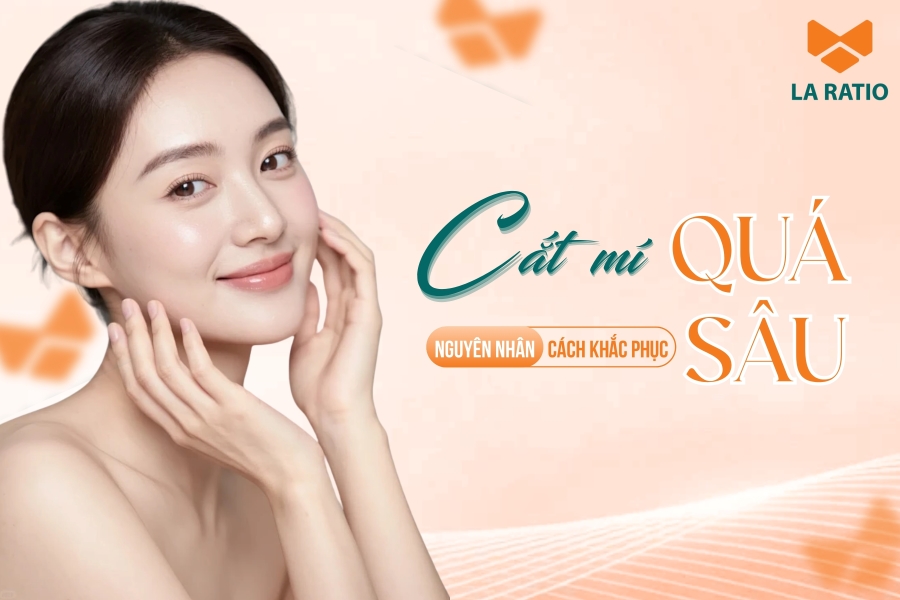 Dấu hiệu, nguyên nhân cắt mí mắt bị sâu và cách xử lý hiệu quả