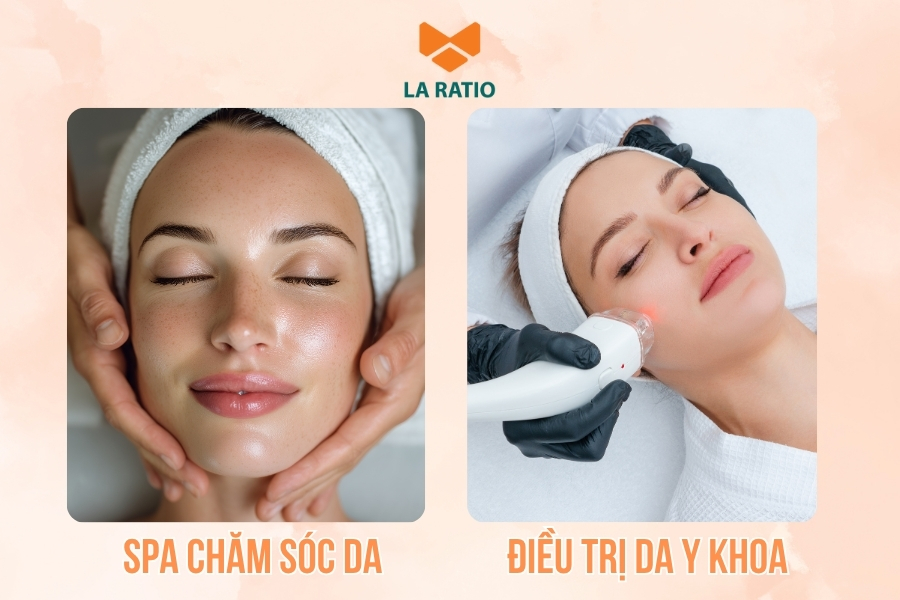 Thực tế thì spa chăm sóc da và điều trị da y khoa có sự khác biệt rất lớn Thực tế thì spa chăm sóc da và điều trị da y khoa có sự khác biệt rất lớn